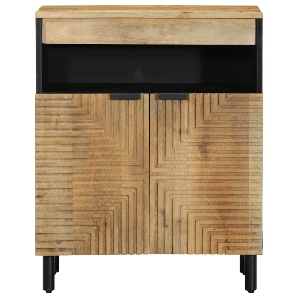 Sideboard Mango desert brown Solid Mango Wood 23.6 x 13.0 x 29.5 in