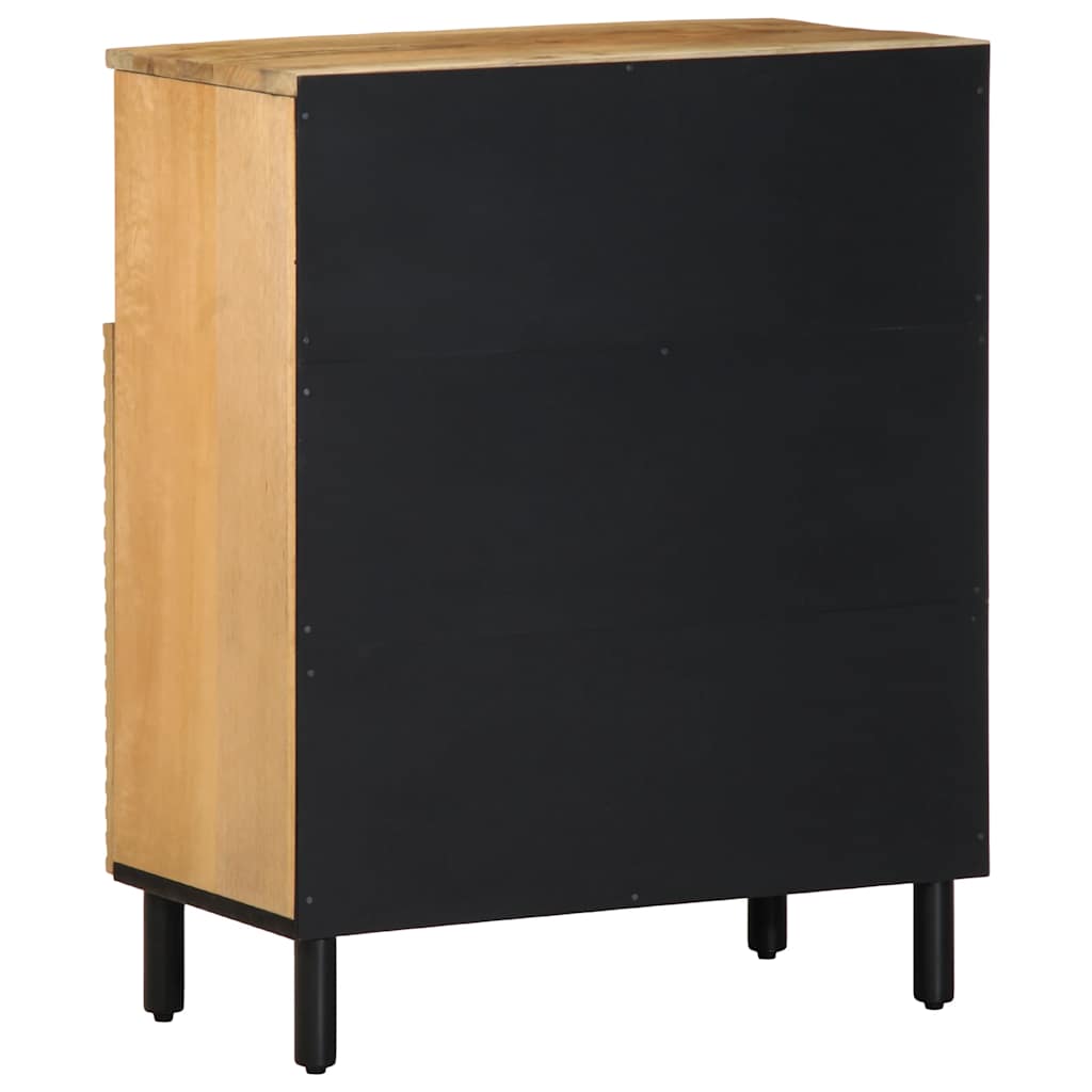 Sideboard Mango desert brown Solid Mango Wood 23.6 x 13.0 x 29.5 in