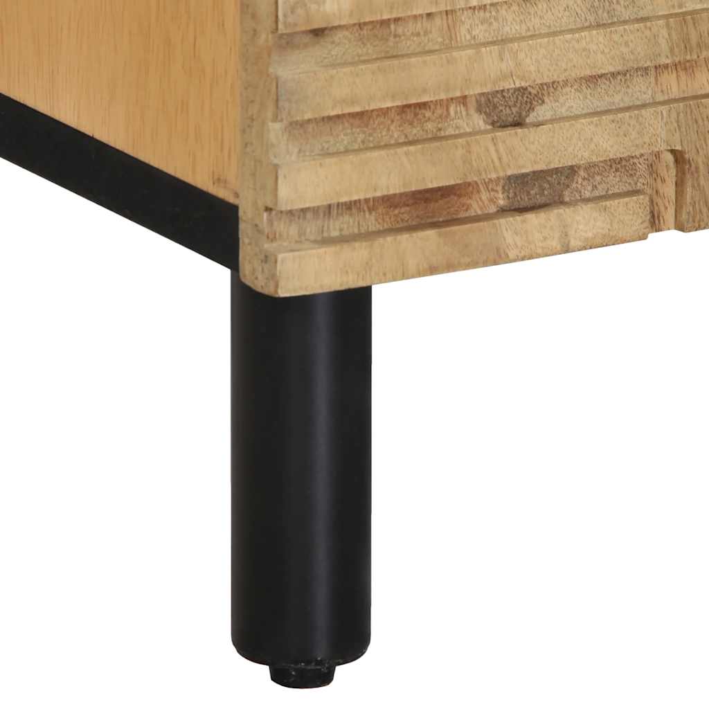 Sideboard Mango desert brown Solid Mango Wood 23.6 x 13.0 x 29.5 in