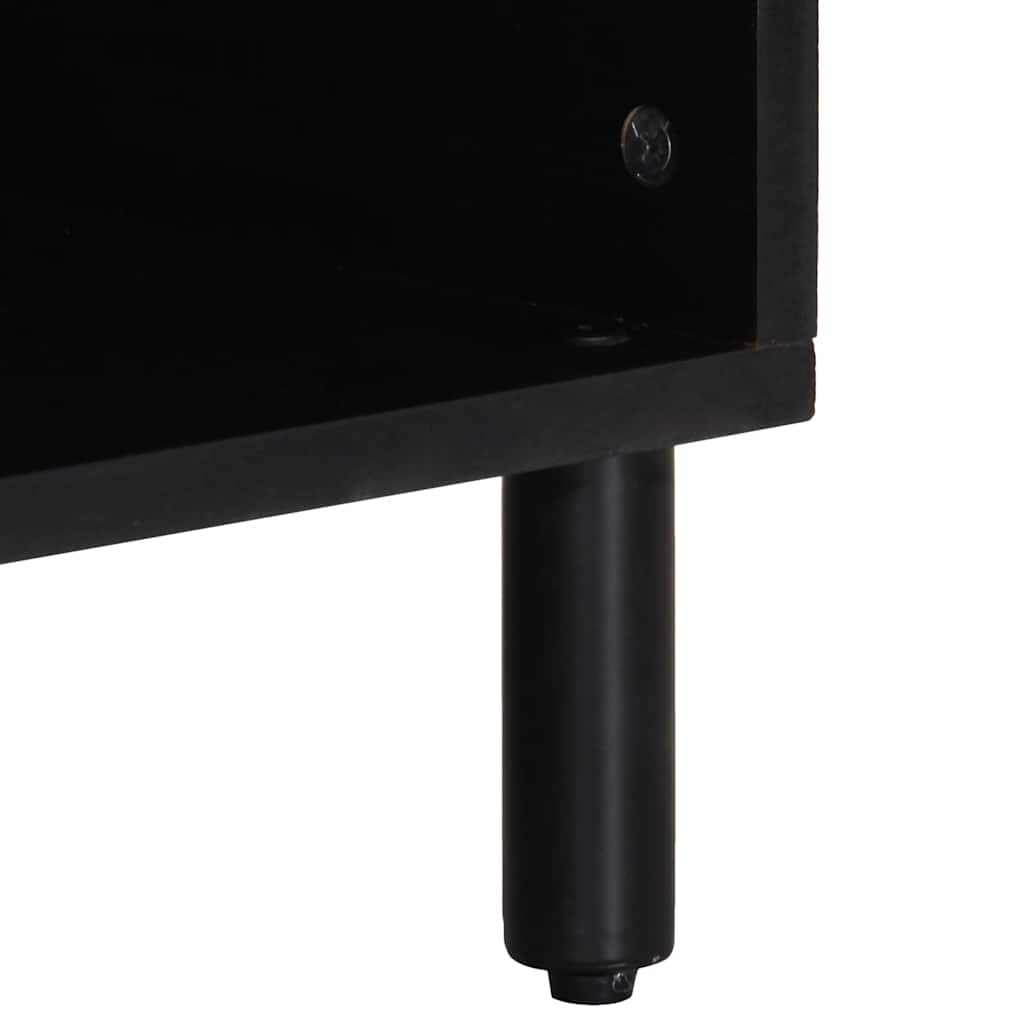 Sideboard Brown Solid Mango Wood Medium Sideboard Rectangular