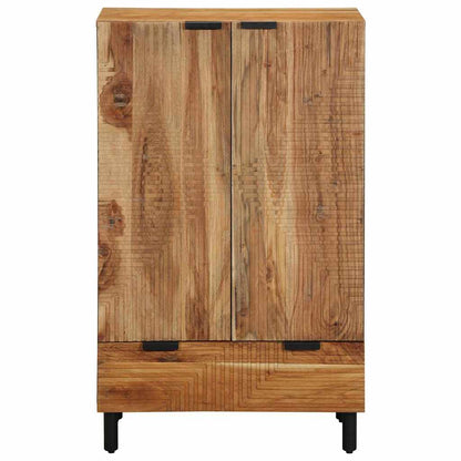 Highboard with Shelf Brown 60 x 33 x 100 cm Solid Acacia wood