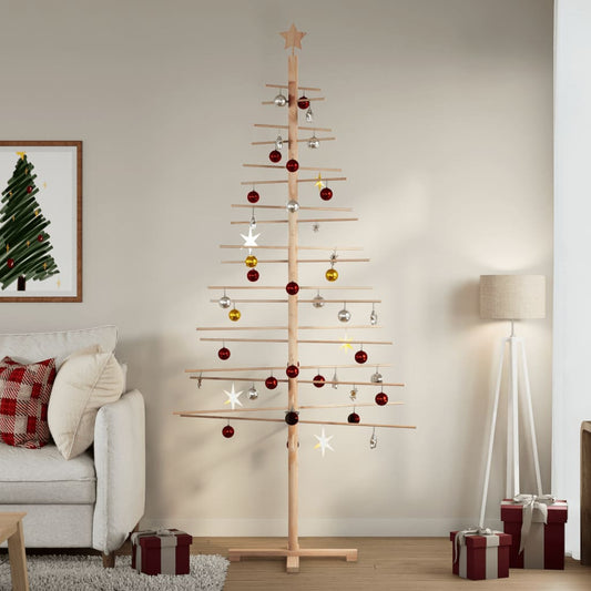 Wooden Christmas Tree Natural Wood Solid pine wood, Bamboo