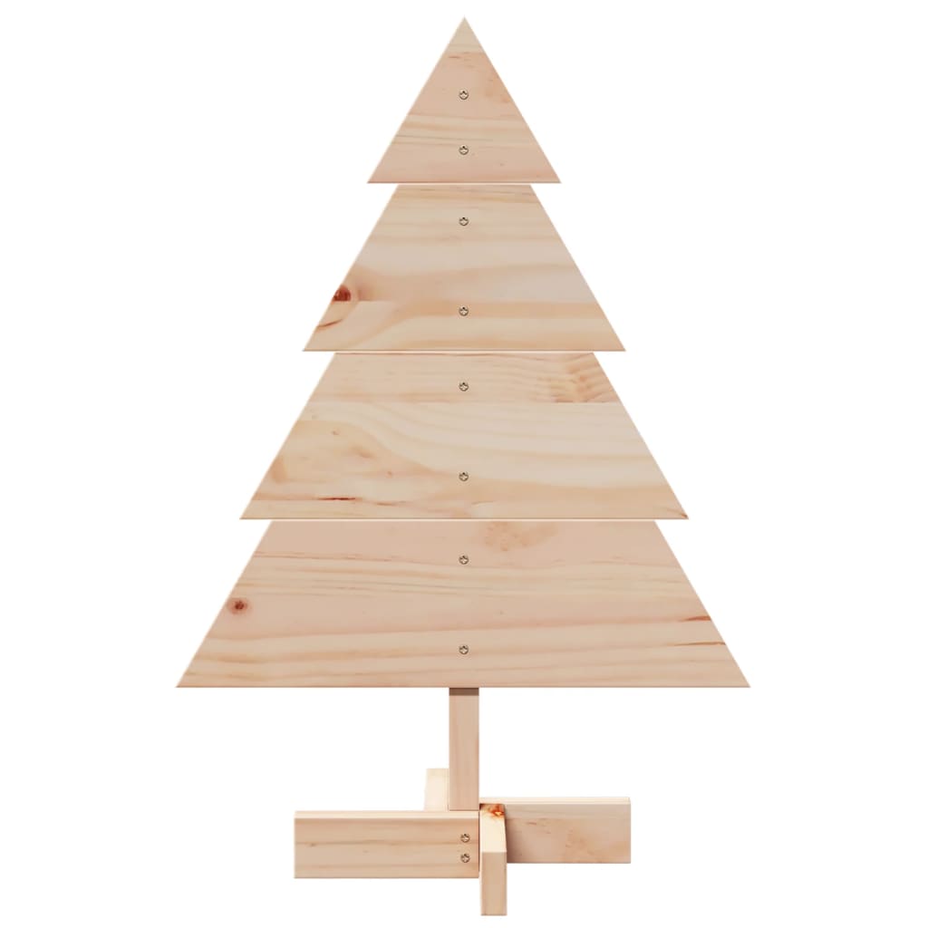 Wooden Christmas Tree Natural wood Solid wood Medium
