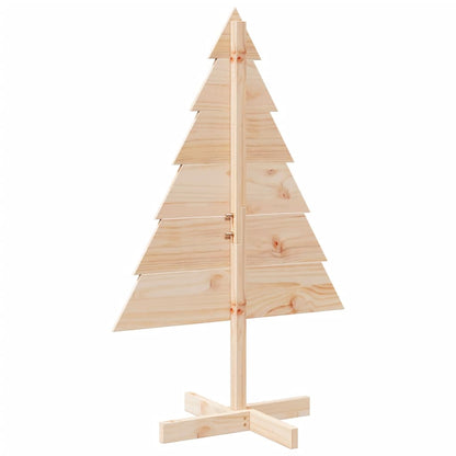 Wooden Christmas Tree Natural wood Solid wood 43.3 in tall