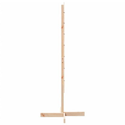 Wooden Christmas Tree Natural Wood Solid Wood 59.1 in
