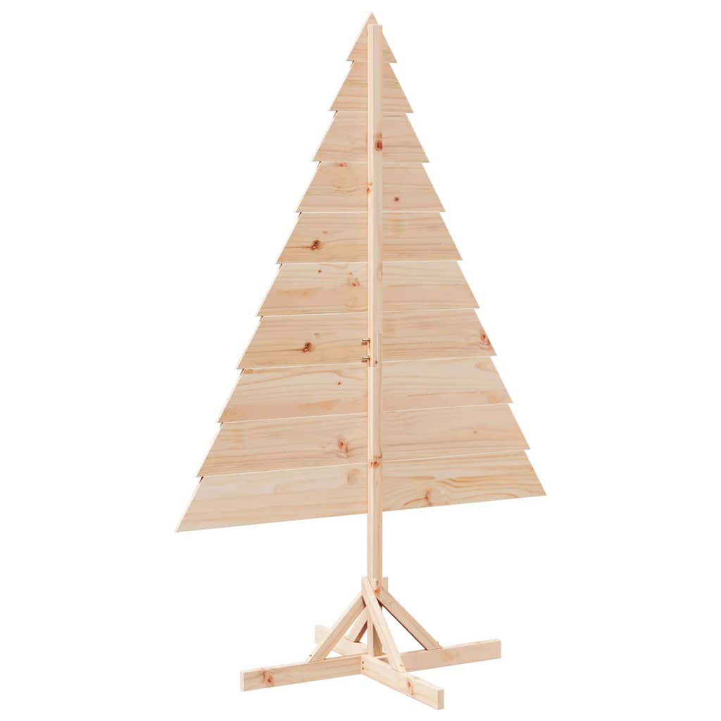 Wooden Christmas Tree Natural wood Solid wood 70.9 in height