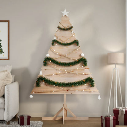 Wooden Christmas Tree Natural wood Solid wood 70.9 in height