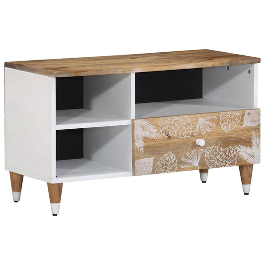 TV Cabinet Mango natural with white