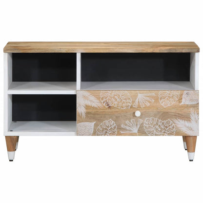 TV Cabinet Mango natural with white