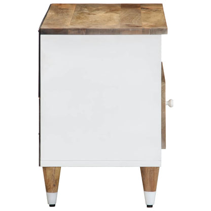 TV Cabinet Mango natural with white