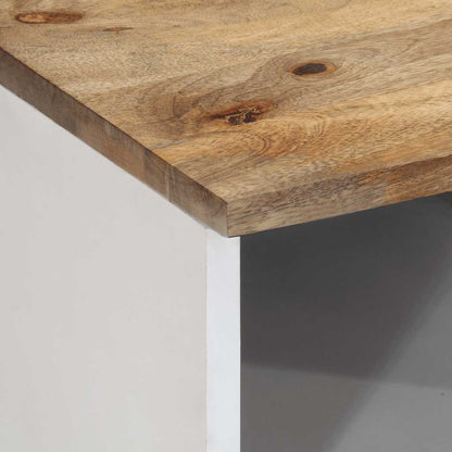 TV Cabinet Mango natural with white
