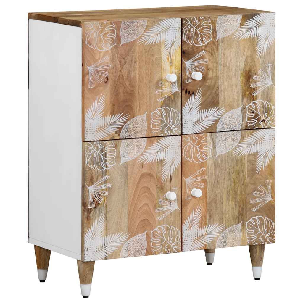 Sideboard Natural Mango with White Paint