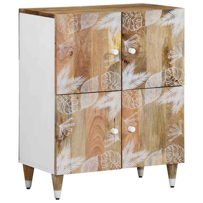 Sideboard Natural Mango with White Paint