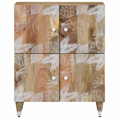 Sideboard Natural Mango with White Paint