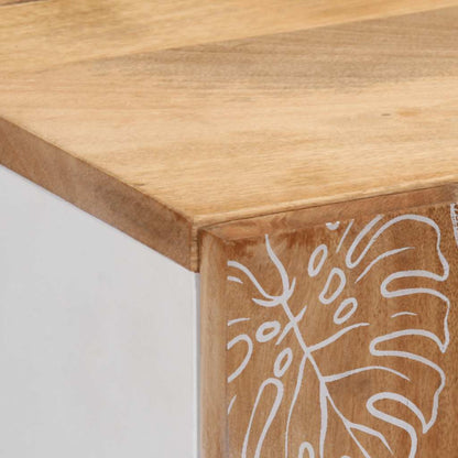 Highboard Mango Natural with White