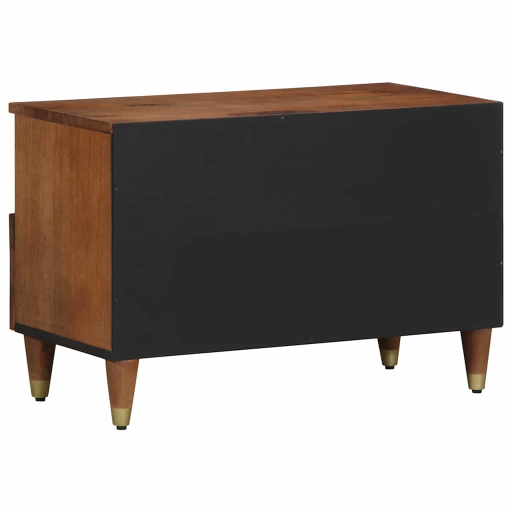 TV Cabinet with Drawer Honey Brown 27.56 x 12.99 x 18.11 in