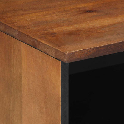 TV Cabinet with Drawer Brown 80 x 33.5 x 46 cm Solid Mango wood