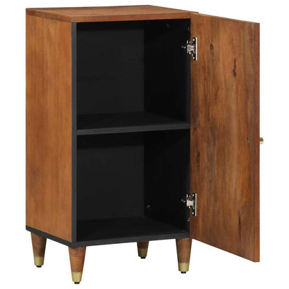Sideboard Brown 15.75 x 12.99 x 29.53 in Solid Mango Wood