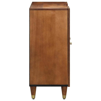 Sideboard Brown 35.43 x 12.99 x 29.53 in Solid Mango Wood