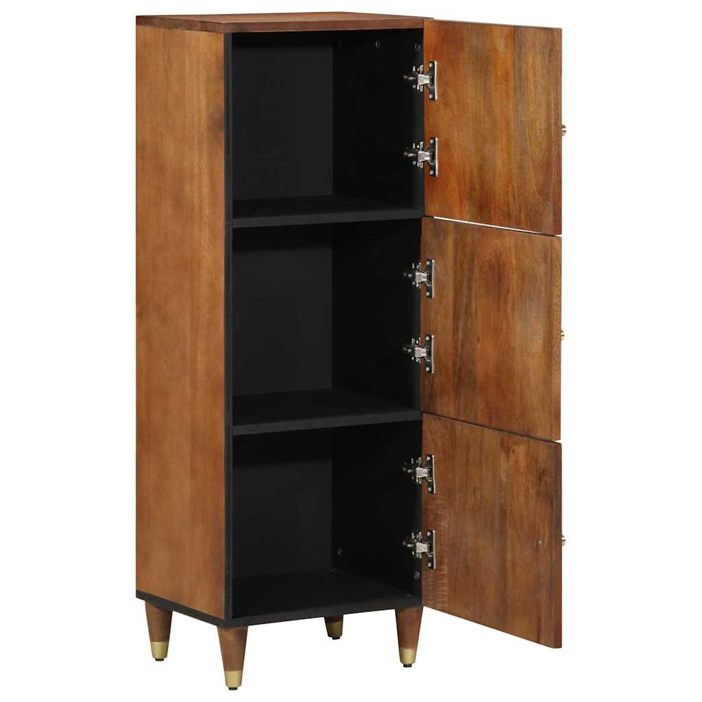 Highboard Brown 15.75 x 12.99 x 43.31 in Solid Mango Wood