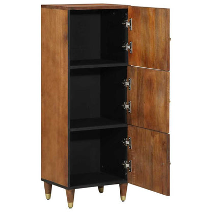 Highboard Brown 15.75 x 12.99 x 43.31 in Solid Mango Wood