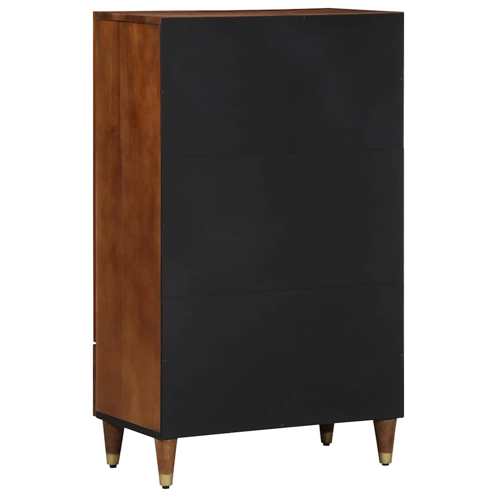 Highboard Brown 23.62 x 12.99 x 39.37 in Solid Mango Wood