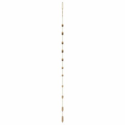  Hanging Christmas Tree with Top Star 29.1x59.1" Natural Branch