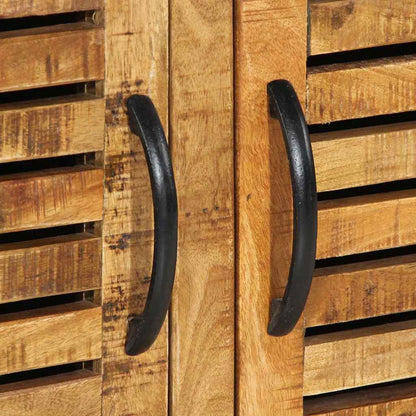 Shoe Cabinet Brown 110 x 38 x 45 cm Solid Mango wood