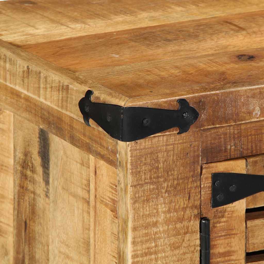 Shoe Cabinet Brown 110 x 38 x 45 cm Solid Mango wood