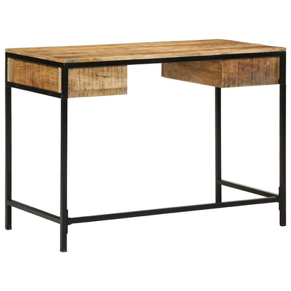 Desk with Drawer Brown 105 x 50 x 75 cm Solid Mango wood