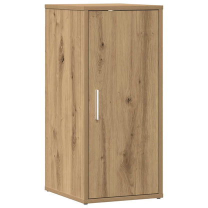 Shoe Cabinet Artisan Oak Engineered Wood Compact Shoe Cabinet