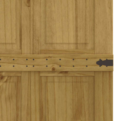 Barn Door CORONA 31.5x82.7" Solid Wood Pine