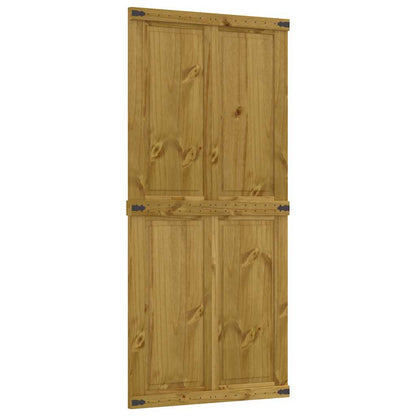 Barn Door CORONA 35.4x82.7" Solid Wood Pine