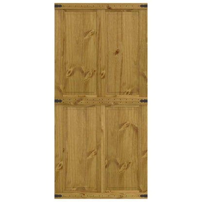 Barn Door CORONA 35.4x82.7" Solid Wood Pine