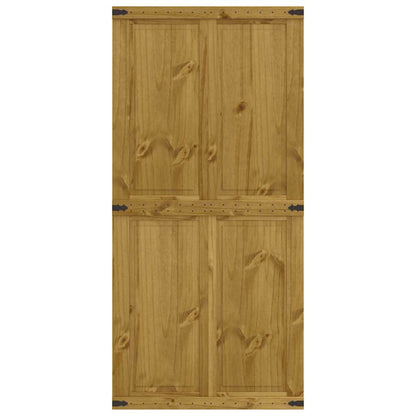 Barn Door CORONA 39.4x82.7" Solid Wood Pine