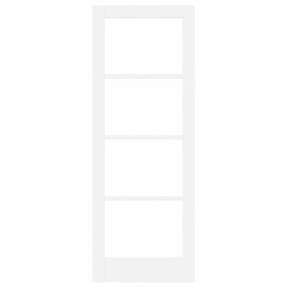 Interior Door with Glass ORKDAL White 29 x 78 in