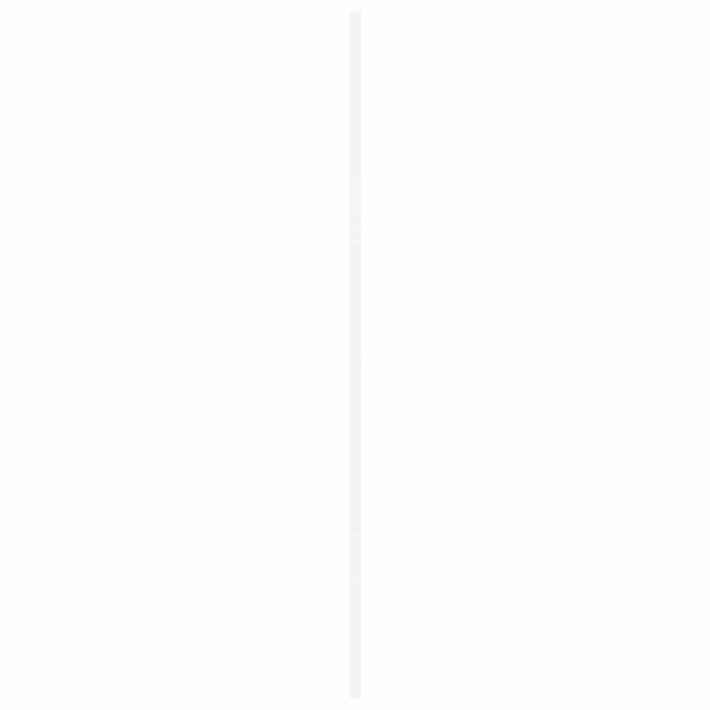 Interior Door with Glass ORKDAL White 28.9 x 83.1 in