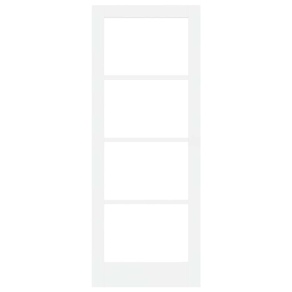 Interior Door with Glass ORKDAL White 30.7 x 79.5 in