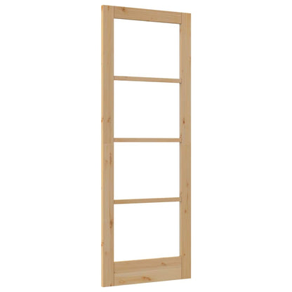 Interior Door with Glass ORKDAL Brown 30.7 x 83.1 in