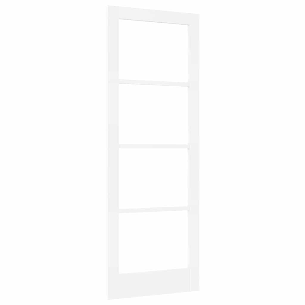 Interior Door with Glass ORKDAL White 30.7 x 83.1 in
