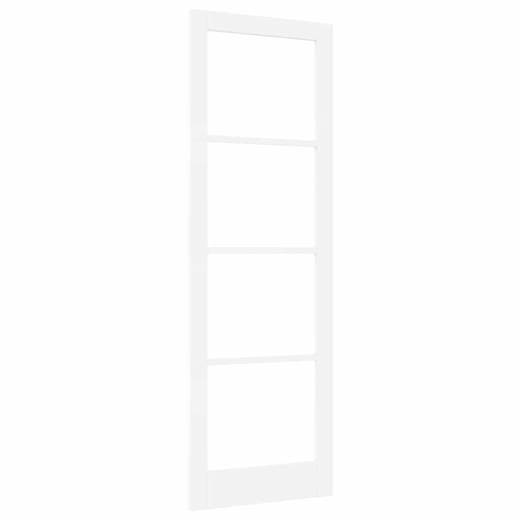 Interior Door with Glass ORKDAL White 30.7 x 91.3 in