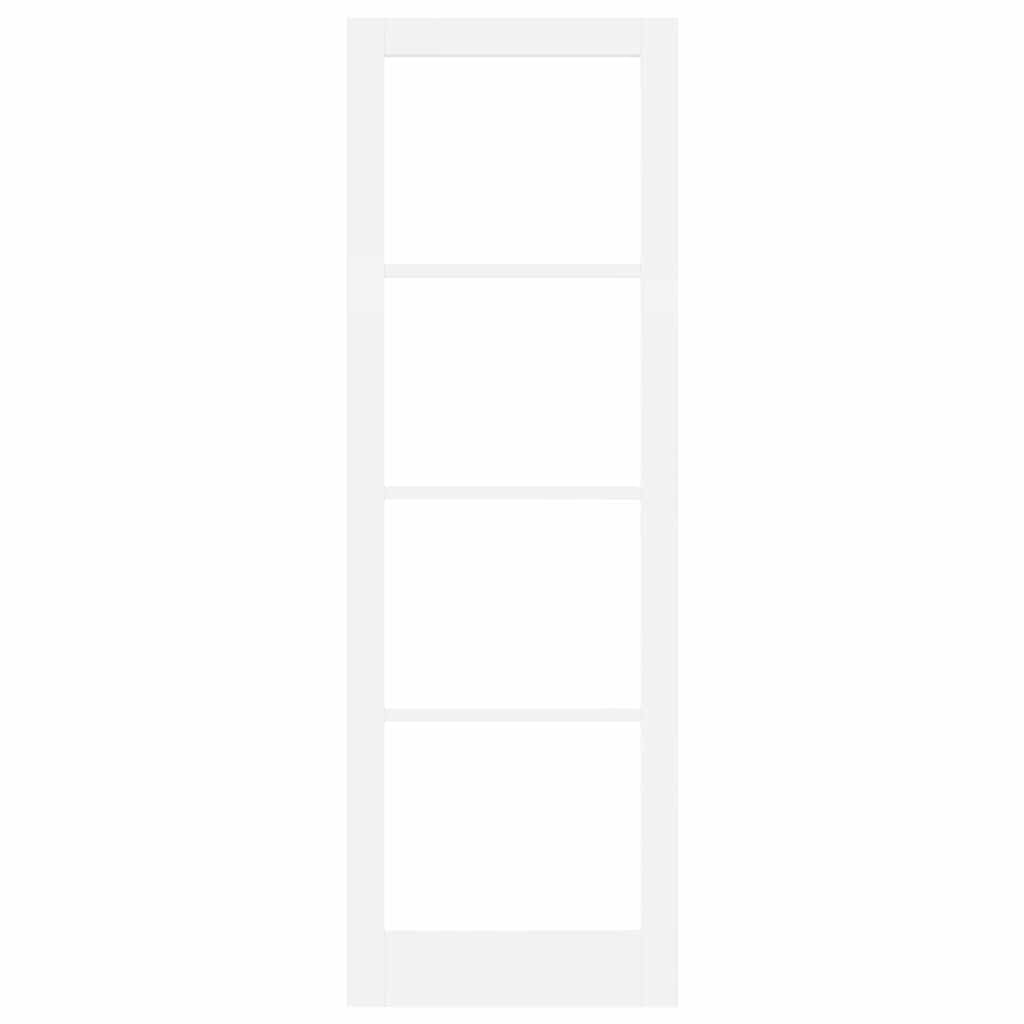 Interior Door with Glass ORKDAL White 30.7 x 91.3 in