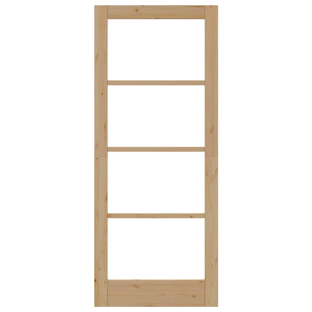 Interior Door with Glass ORKDAL Brown 32.7 x 79.5 in