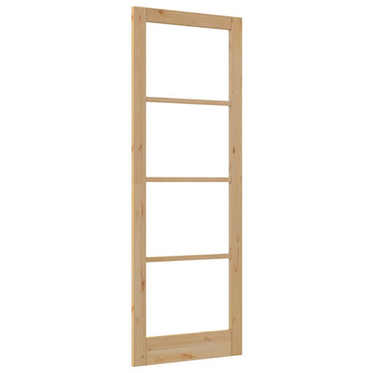 Interior Door with Glass ORKDAL Brown 32.7 x 91.4 in
