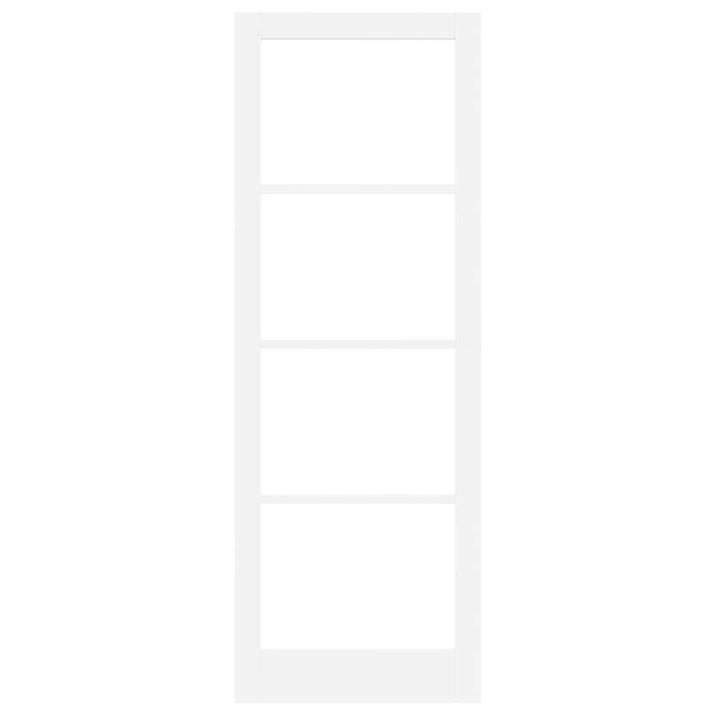 Interior Door with Glass ORKDAL White 32.7 x 91.4 in