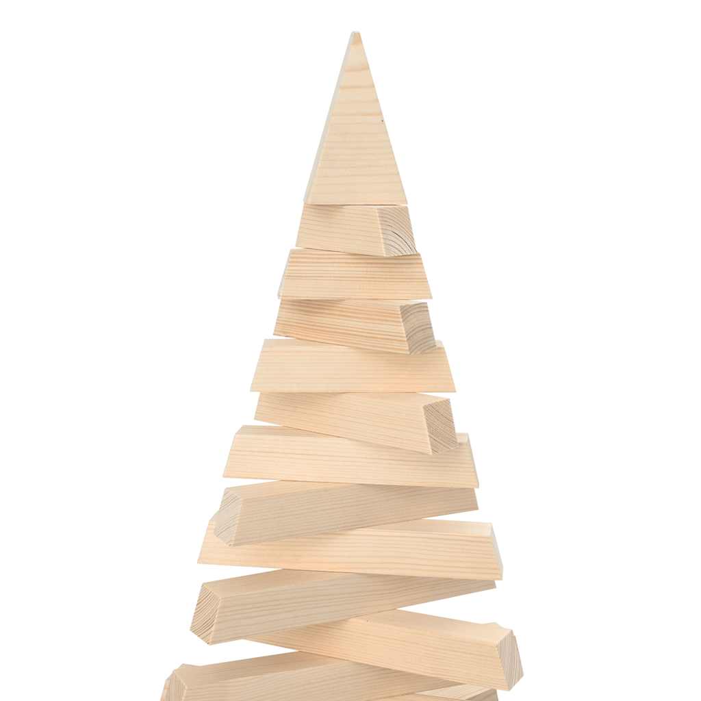 Wooden Christmas Tree for Decoration 70.9" Solid Wood Pine