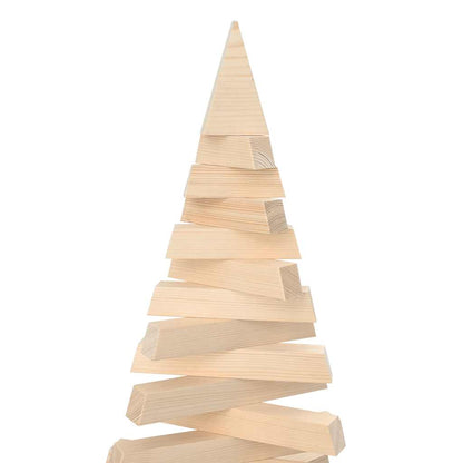 Wooden Christmas Tree for Decoration 70.9" Solid Wood Pine