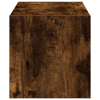 Shoe Rack Smoked Oak Engineered wood Medium Stackable Shoe Rack