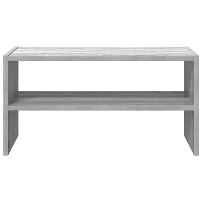 Shoe Rack Grey Sonoma Engineered wood Medium Stackable