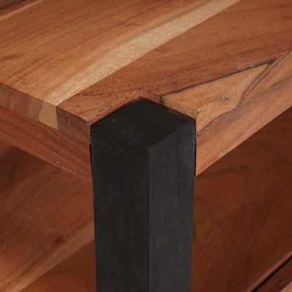 Media Storage Cabinets & Racks Brown 43.3" x 11.8" x 15.7